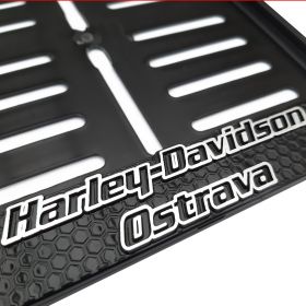 Podznačky moto - držáky SPZ - Harley Davidson Ostrava moto