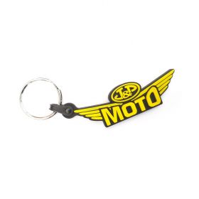 Kožené a gumové klíčenky s logem - reference - JP Moto