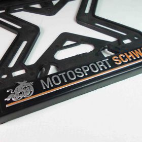 Podznaky moto - drky SPZ - Motosport Schwarz