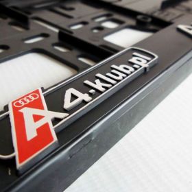 Podznaky auto - drky SPZ - Audi A4-klub